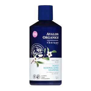 Avalon Organics Therapy Tea Tree Mint Scalp Normalizing Shampoo 14oz